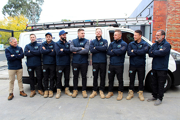 The team from Macleod Plumbing
